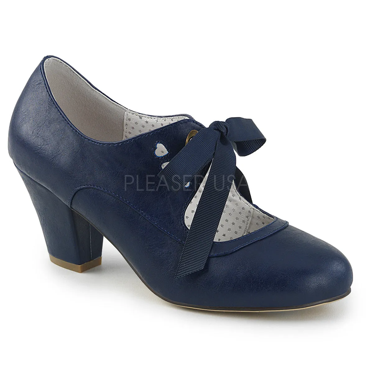 2" Heel WIGGLE-32 Navy-Blue