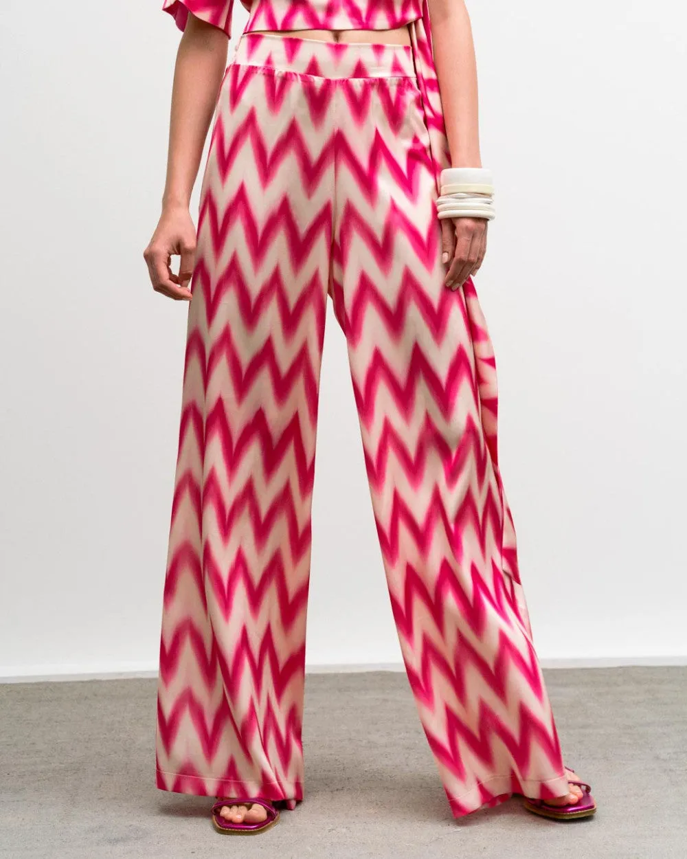 Access Pink Satin Pants