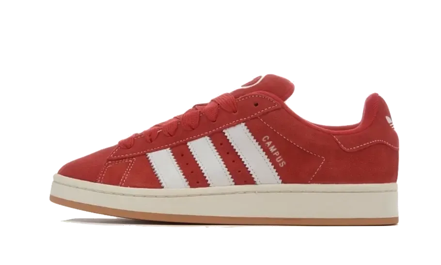 Adidas Campus 00s - Enhanced Scarlet & Cloud White Sneakers