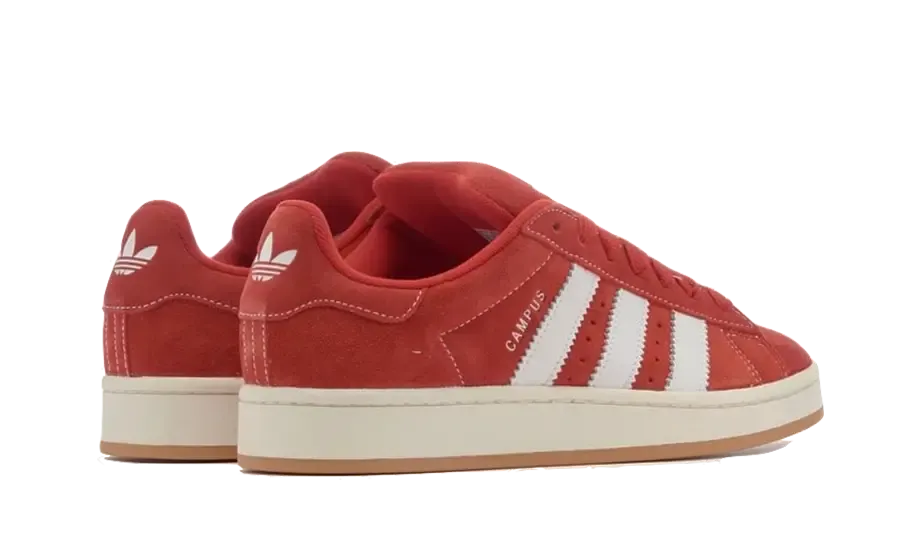 Adidas Campus 00s - Enhanced Scarlet & Cloud White Sneakers