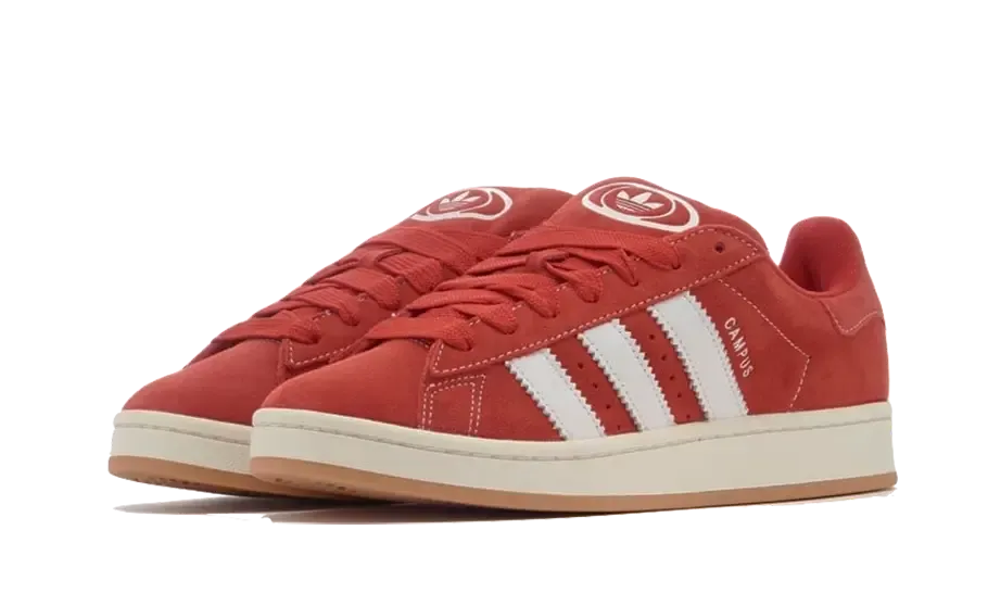 Adidas Campus 00s - Enhanced Scarlet & Cloud White Sneakers