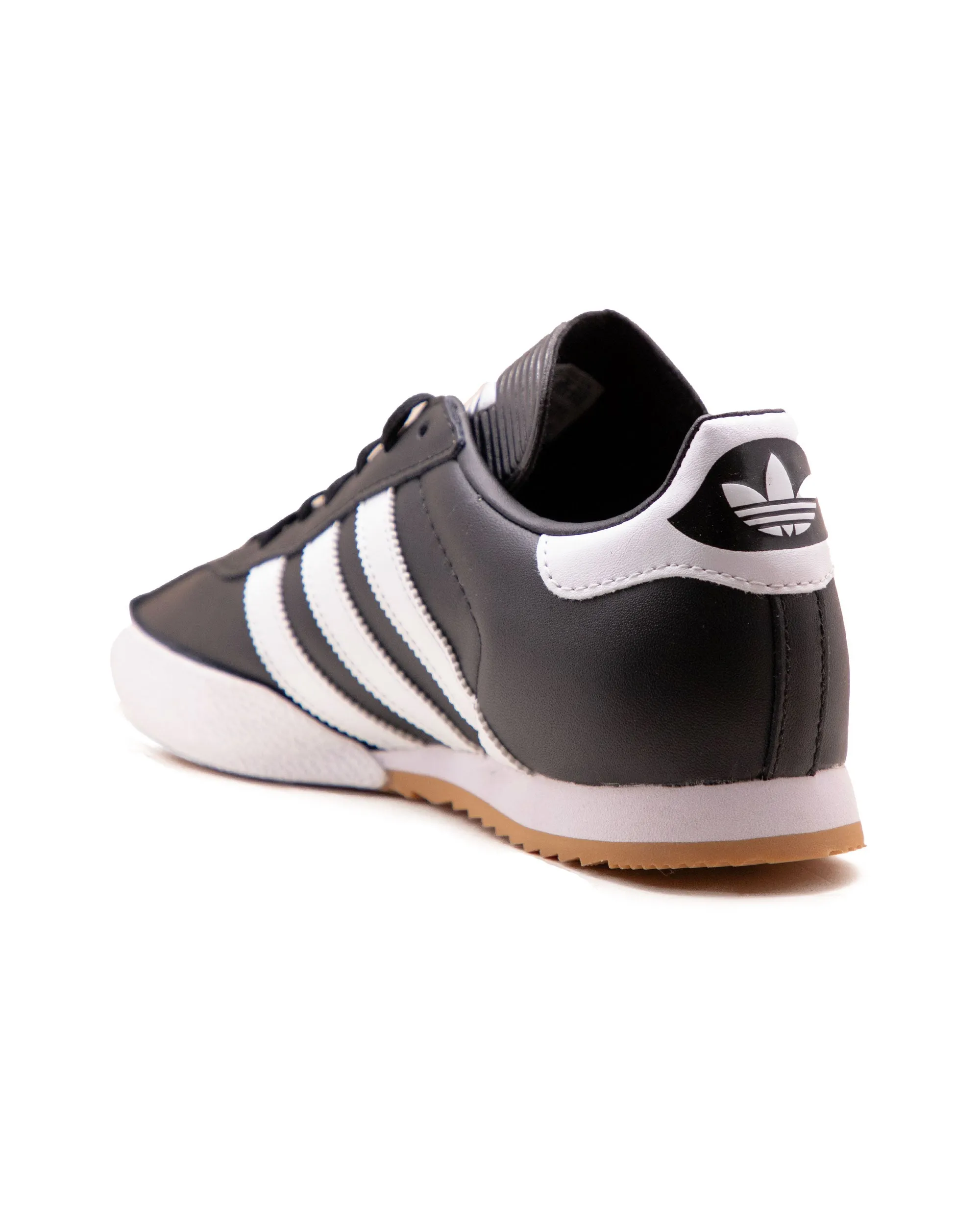 Adidas Samba Super Sneakers in Black and White with Leather Finish