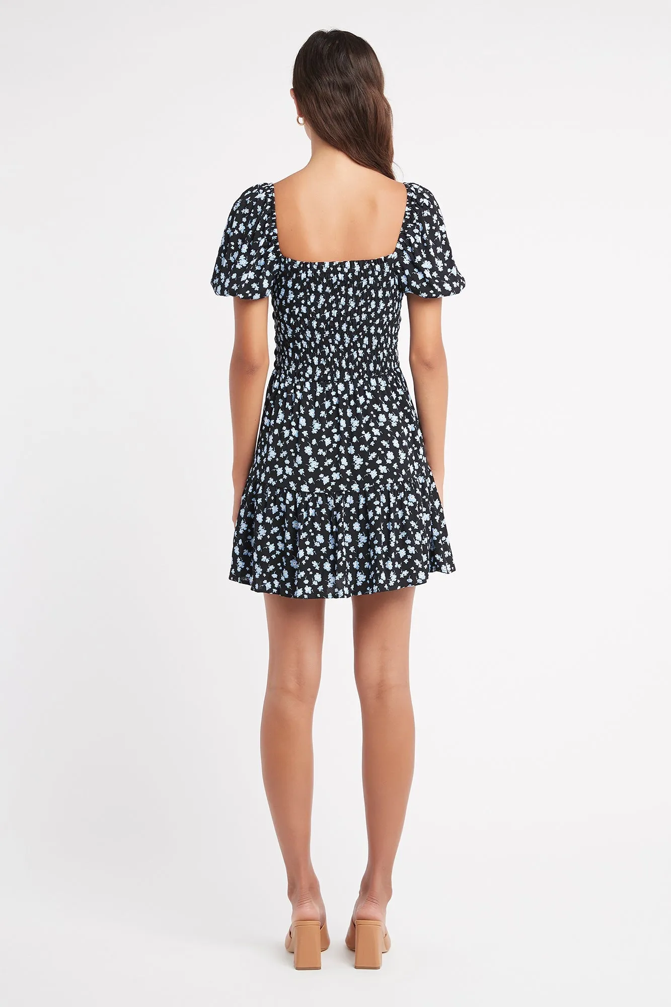 Adley Shirred Mini Dress