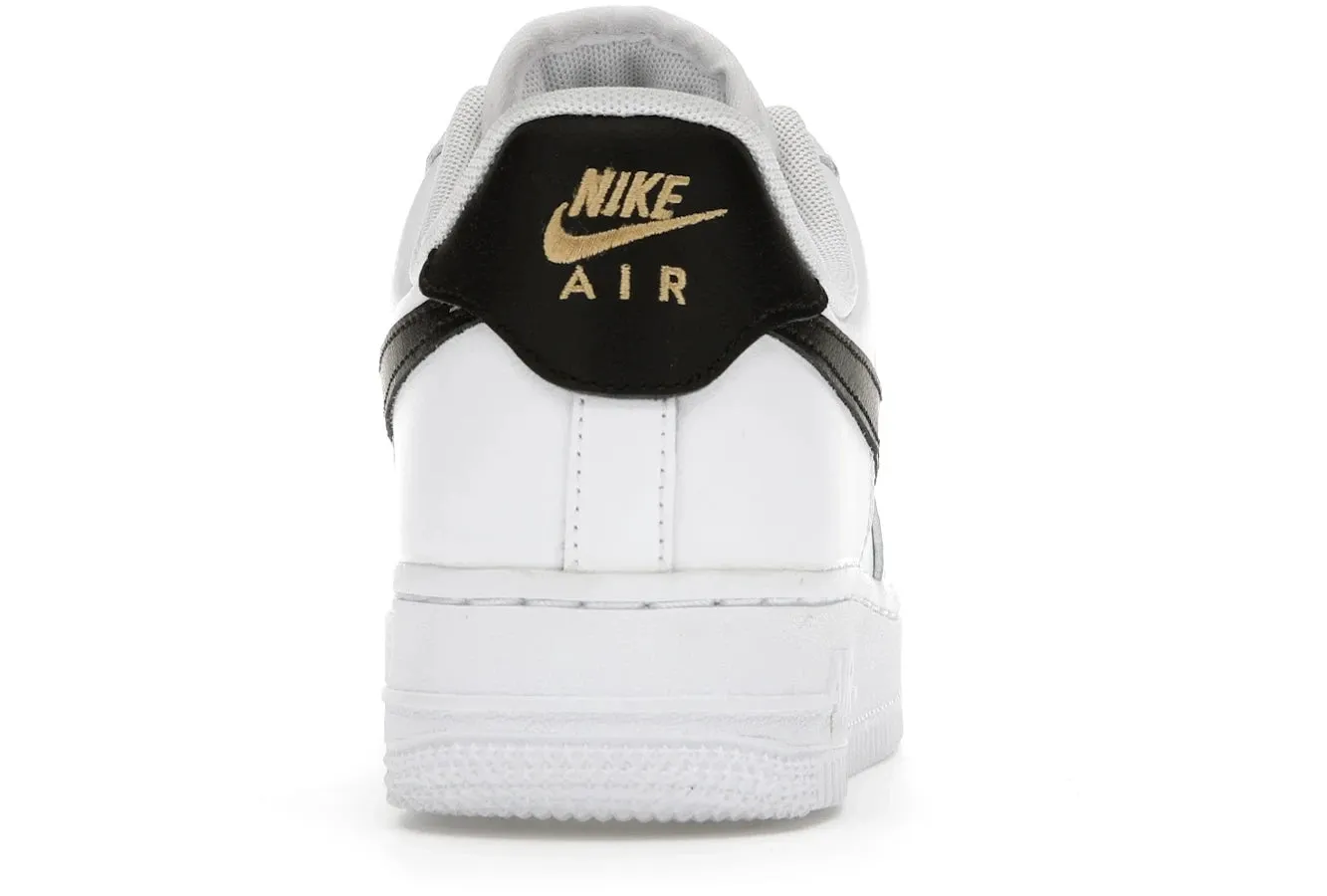 Air Force 1 Black Mini Swoosh