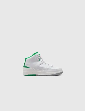 AIR JORDAN 2 "LUCKY GREEN" PS