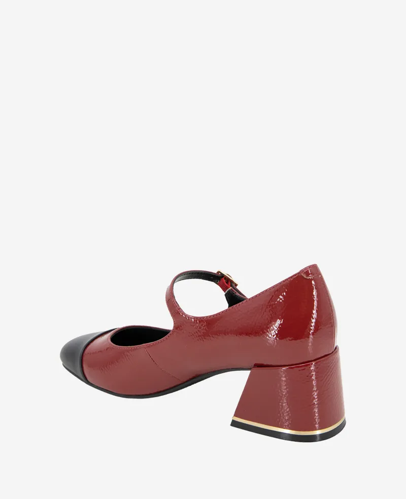 Alec Cap Toe Patent Mary Jane