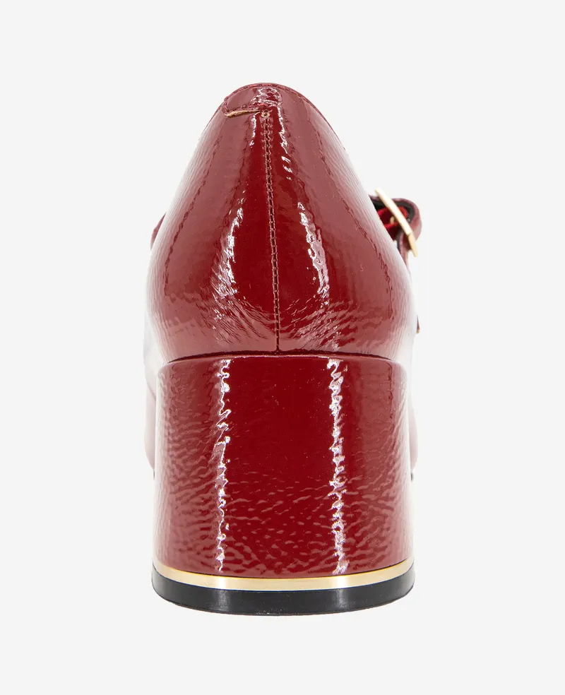 Alec Cap Toe Patent Mary Jane