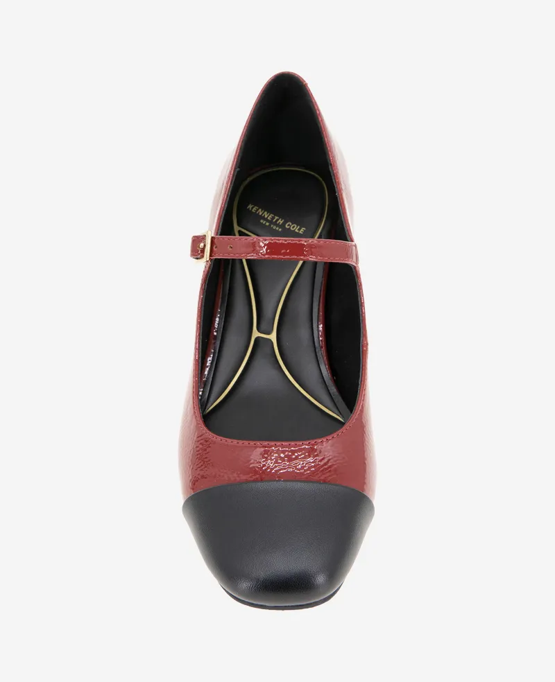 Alec Cap Toe Patent Mary Jane