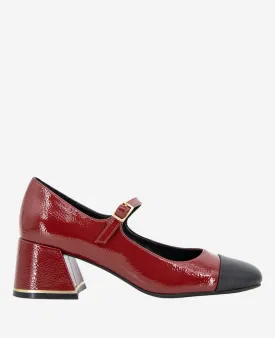 Alec Cap Toe Patent Mary Jane