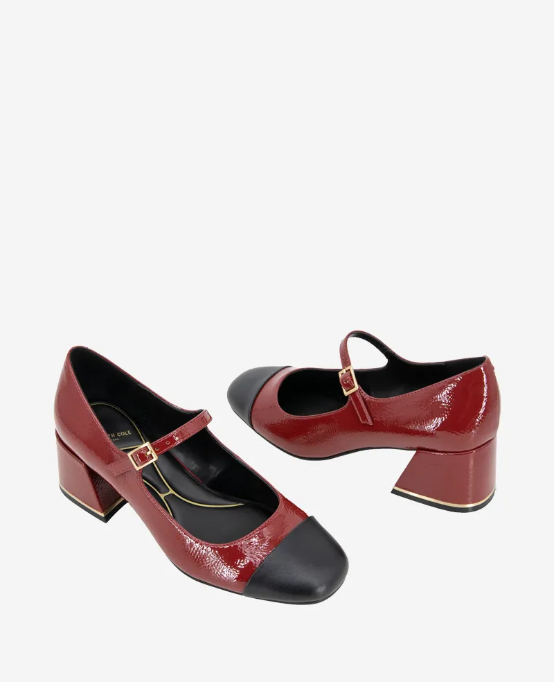 Alec Cap Toe Patent Mary Jane