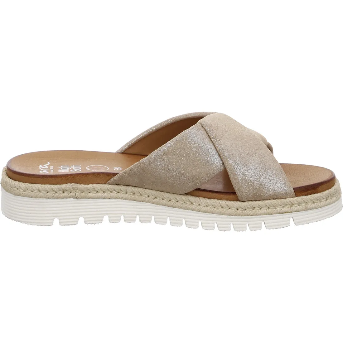 Ara Jamaika Ladies Crossover Backless Sandal