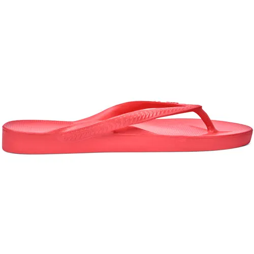 ARCHIES ARCH SUPPORT THONG - CORAL