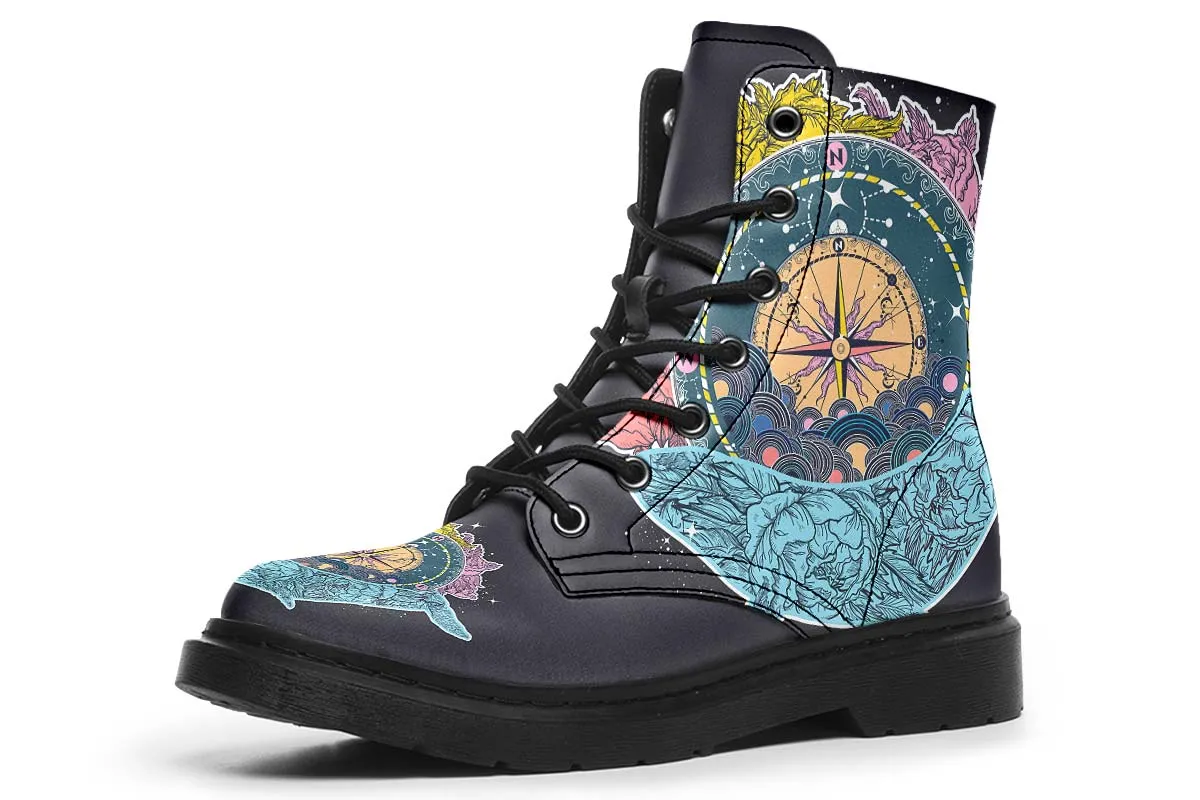 Artsy Compass Boots