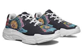 Artsy Compass Chunky Sneakers