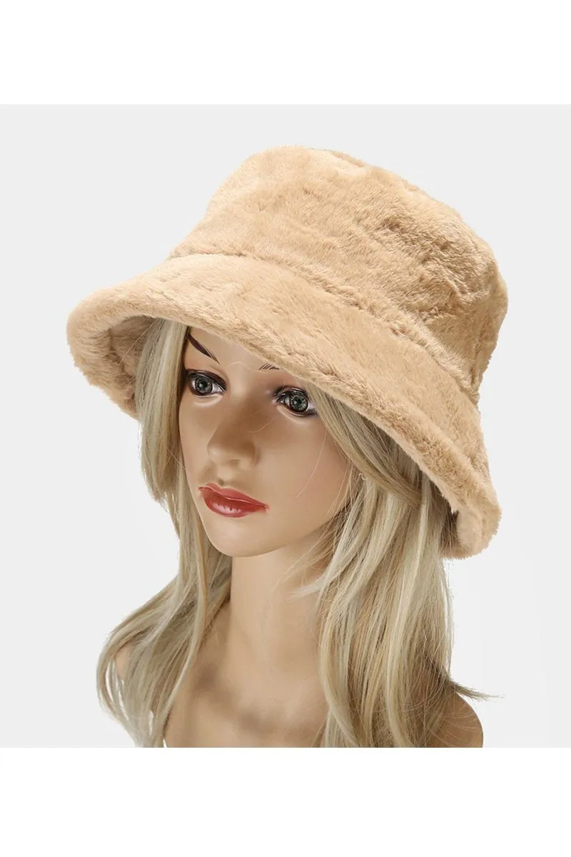 BASIC DAILY PLUSH FISHERMAN HAT