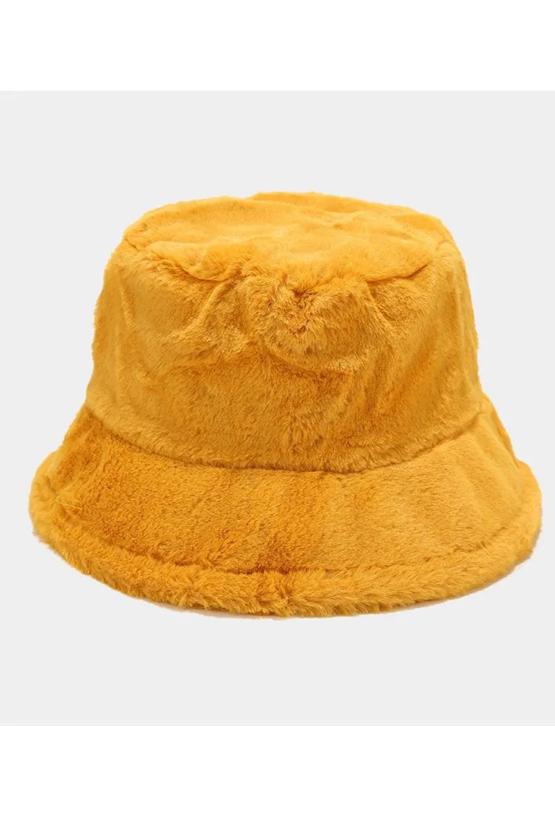 BASIC DAILY PLUSH FISHERMAN HAT