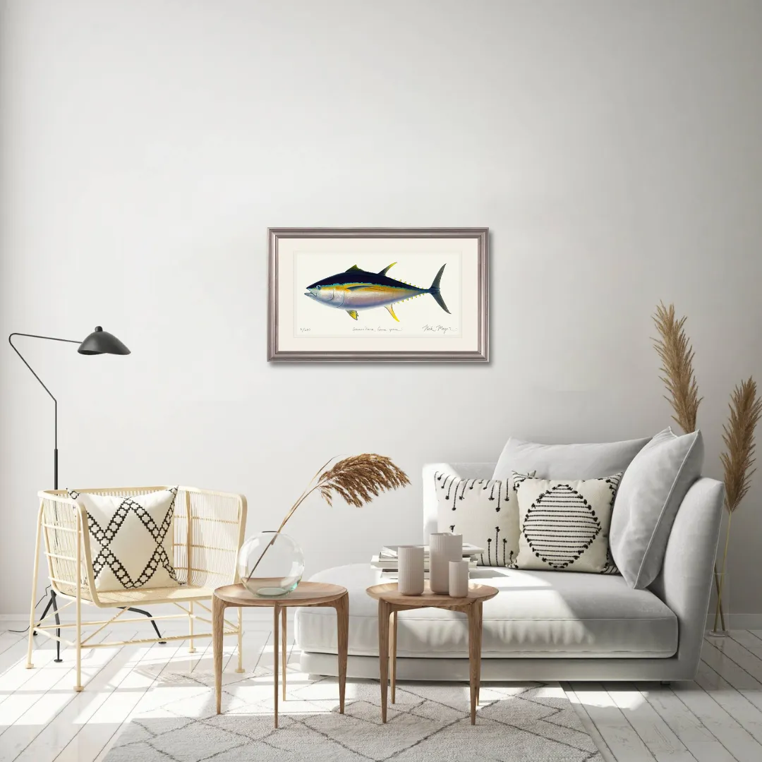 Bigeye Tuna Print