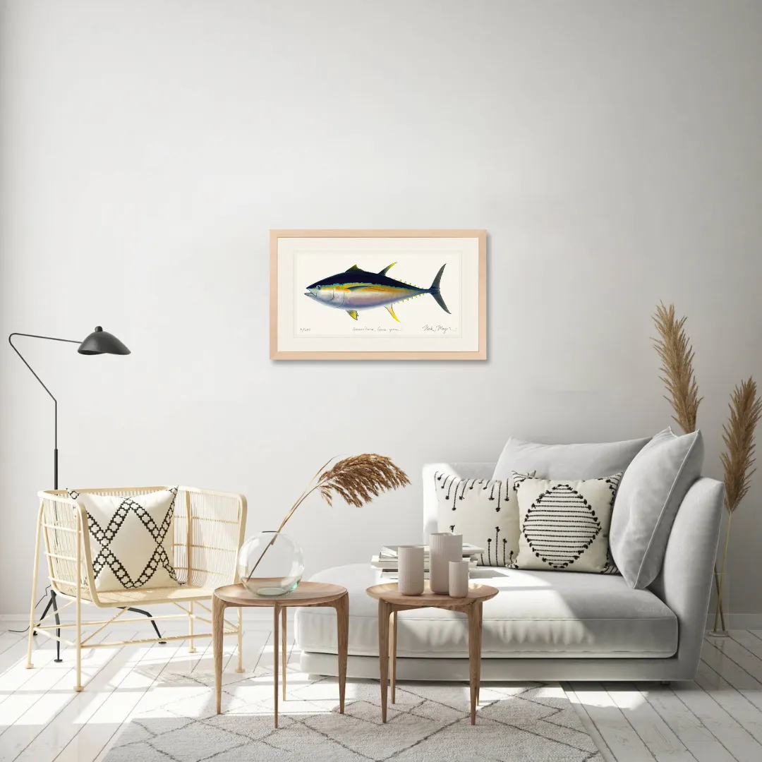 Bigeye Tuna Print