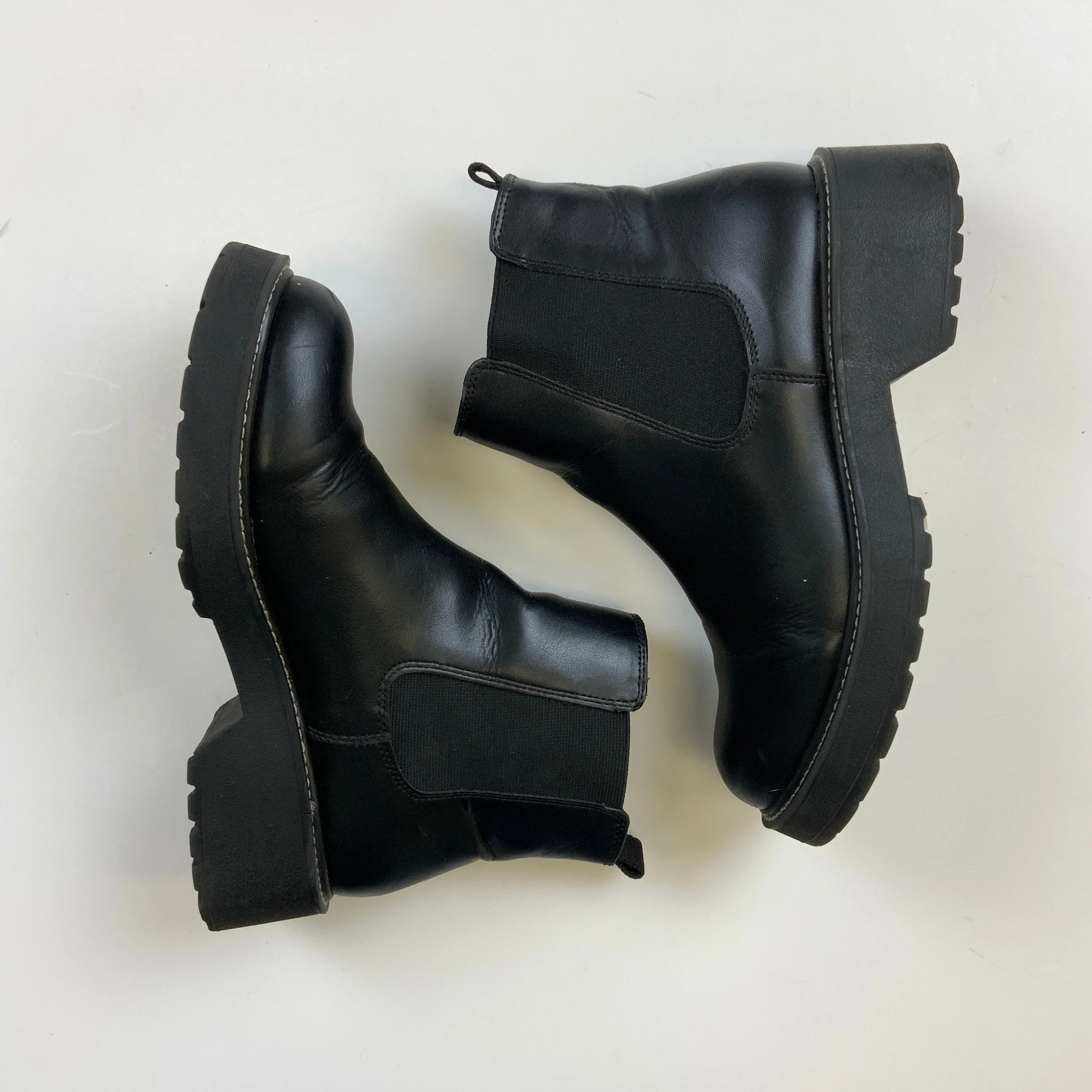 Boots Combat By Madden Girl In Black, Size: 8.5