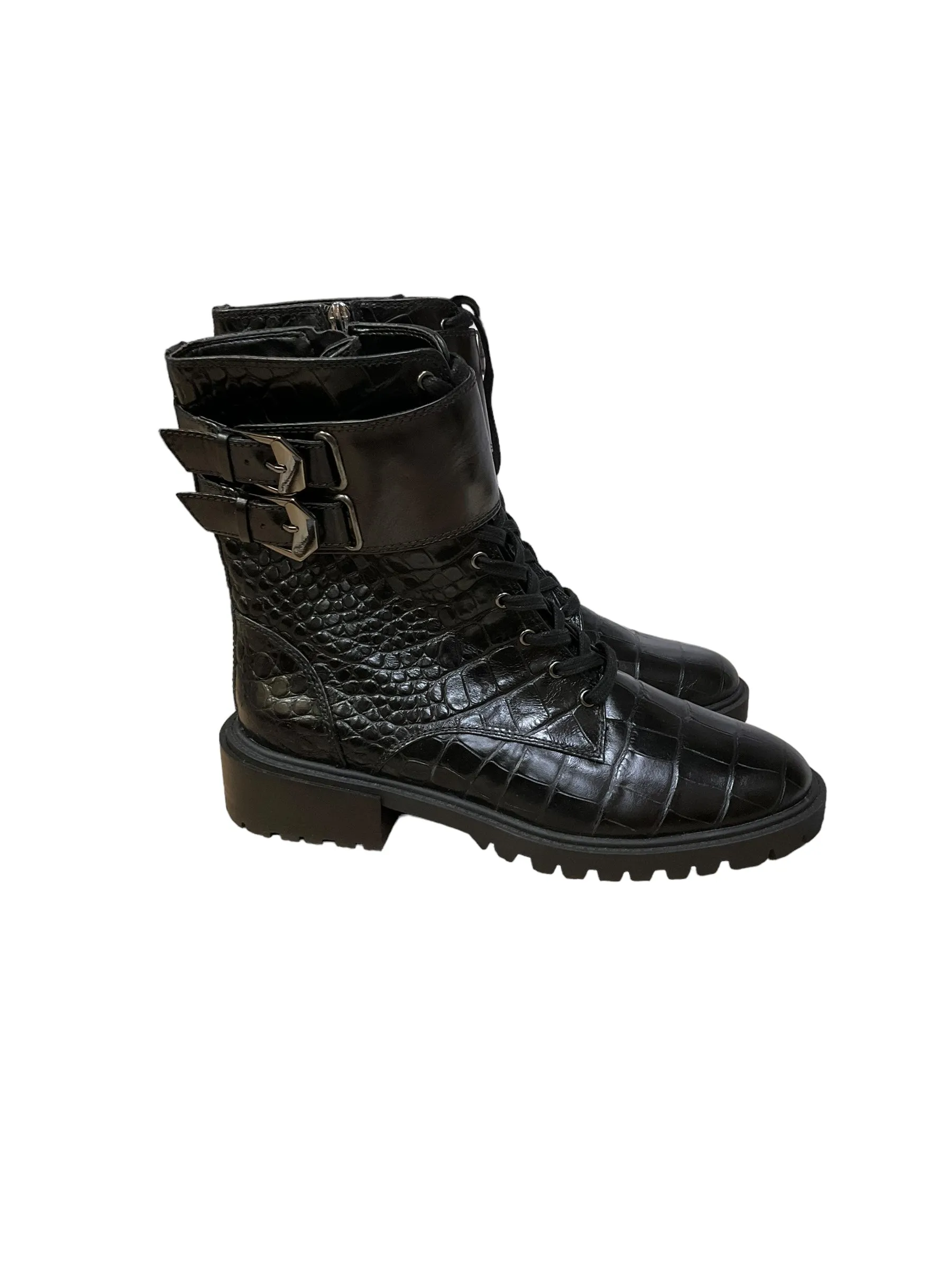 Boots Combat By Vince Camuto In Black, Size: 8