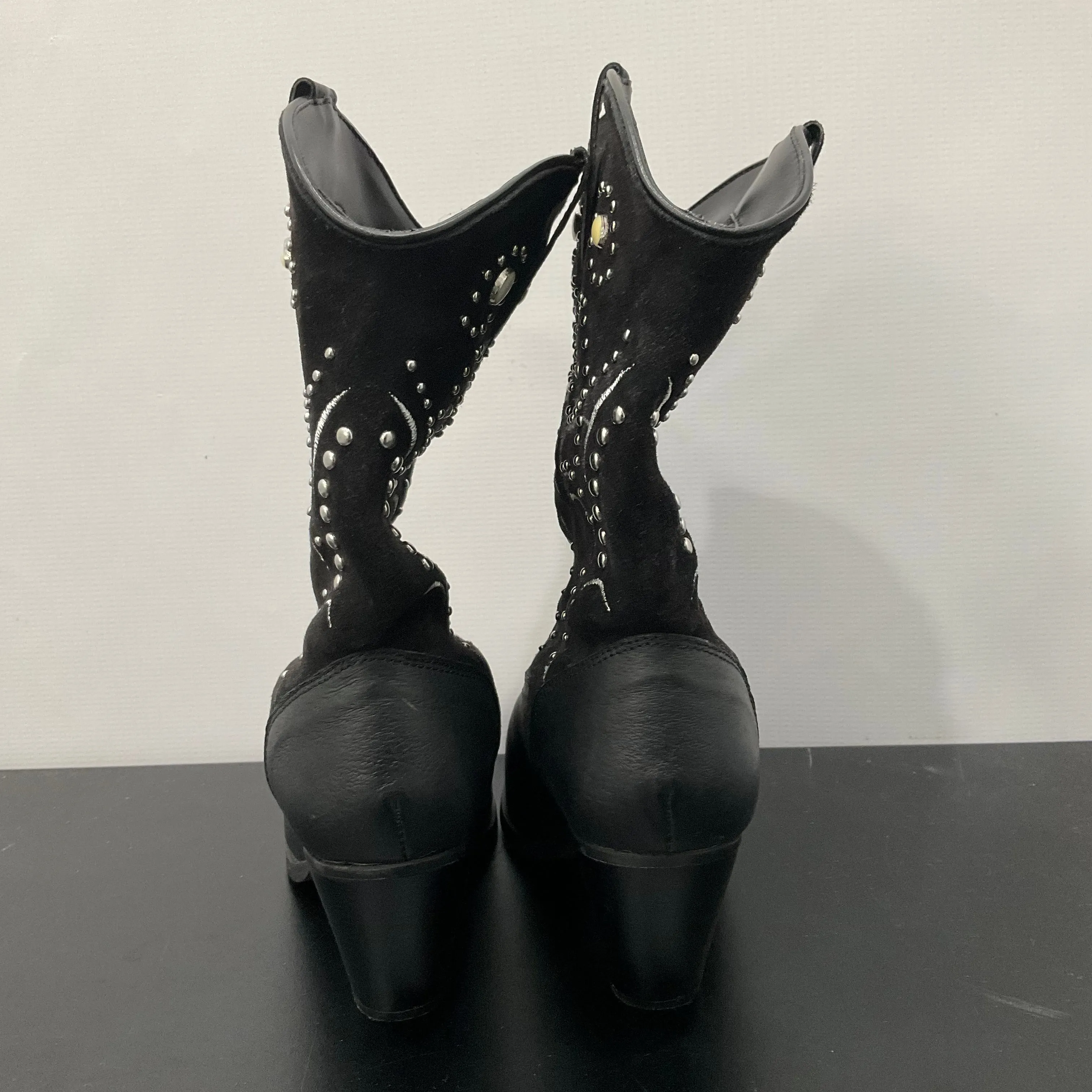 Boots Western By Dingo In Black, Size: 8.5