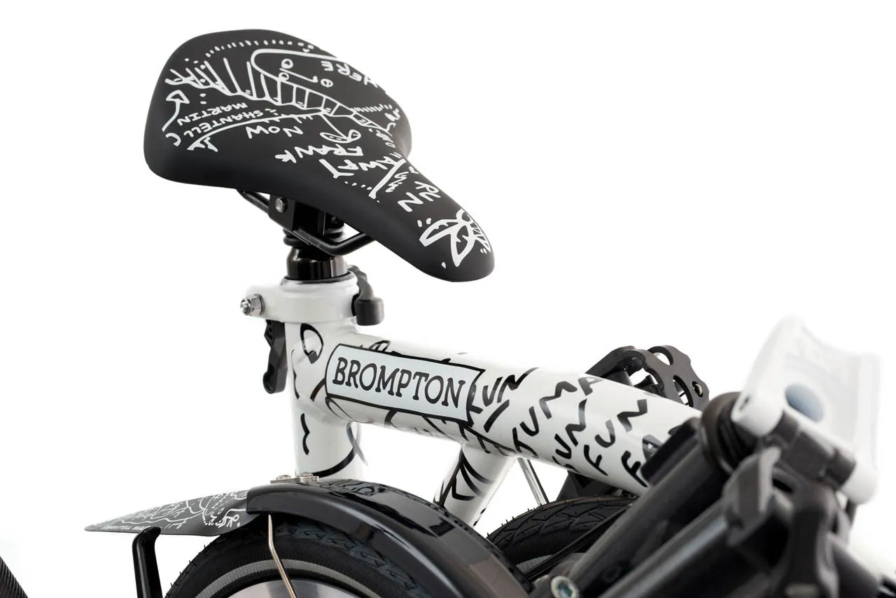 Brompton x Shantell Martin C-Line Urban 2-Speed Mid-Bar