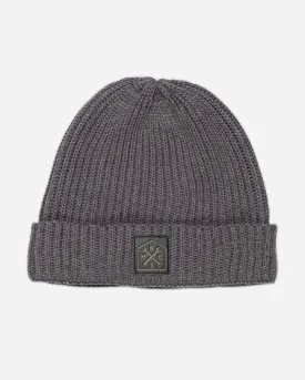 BSMC Crest Knit Beanie - Charcoal