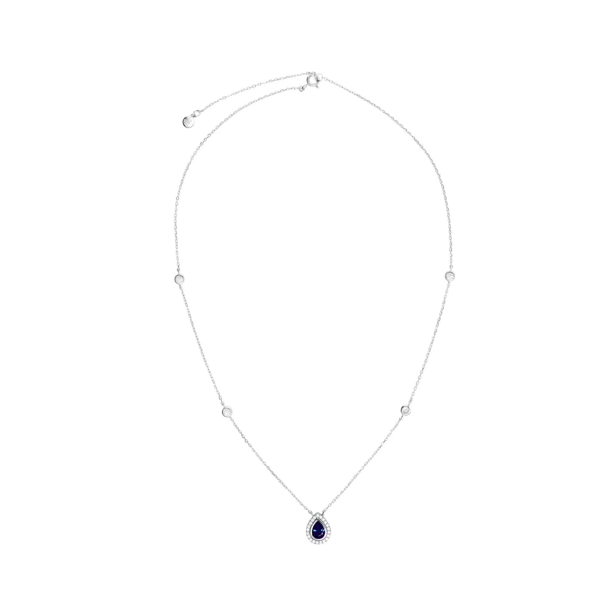 CARAT* London Sterling Silver Chelsea Necklace