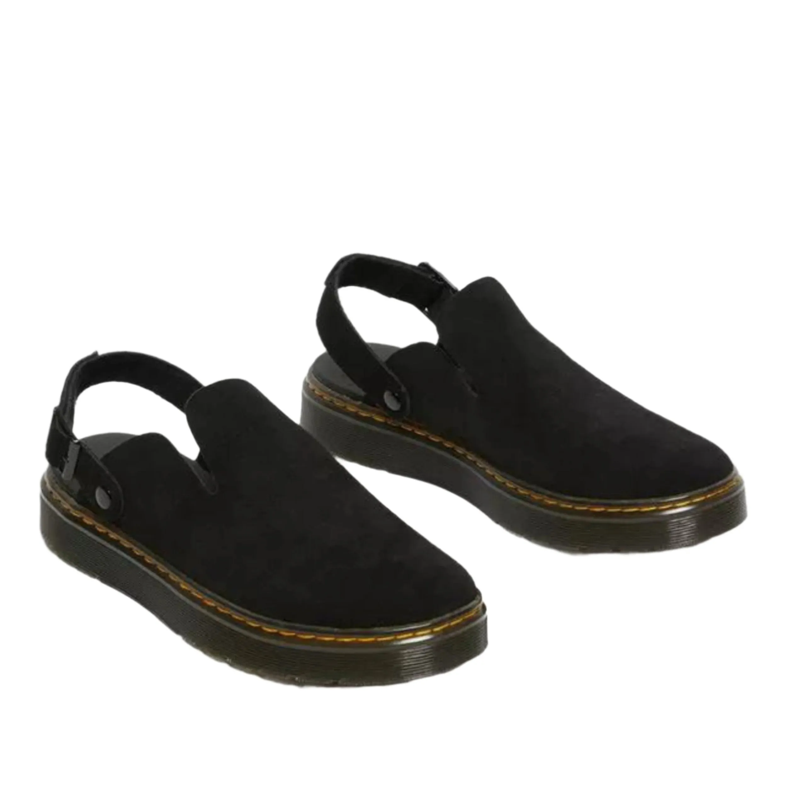 Carlson Black Suede