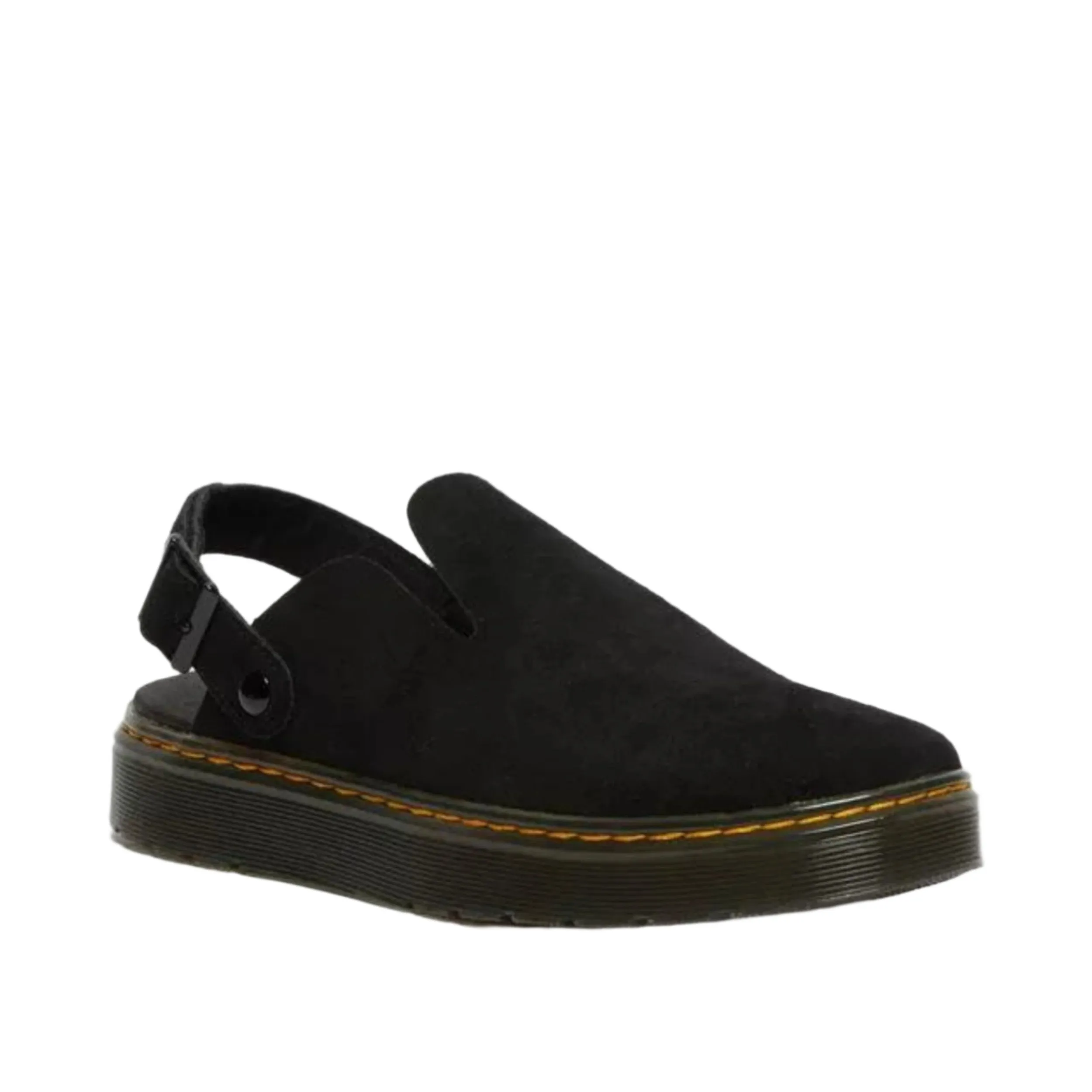 Carlson Black Suede