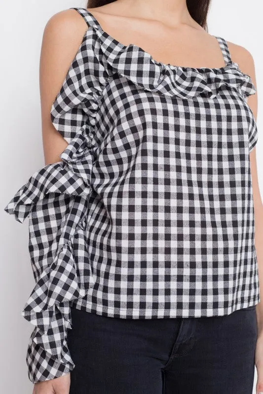 Check It Out Gingham Top