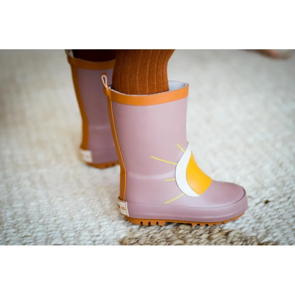 Children's Rain Boots - Rust