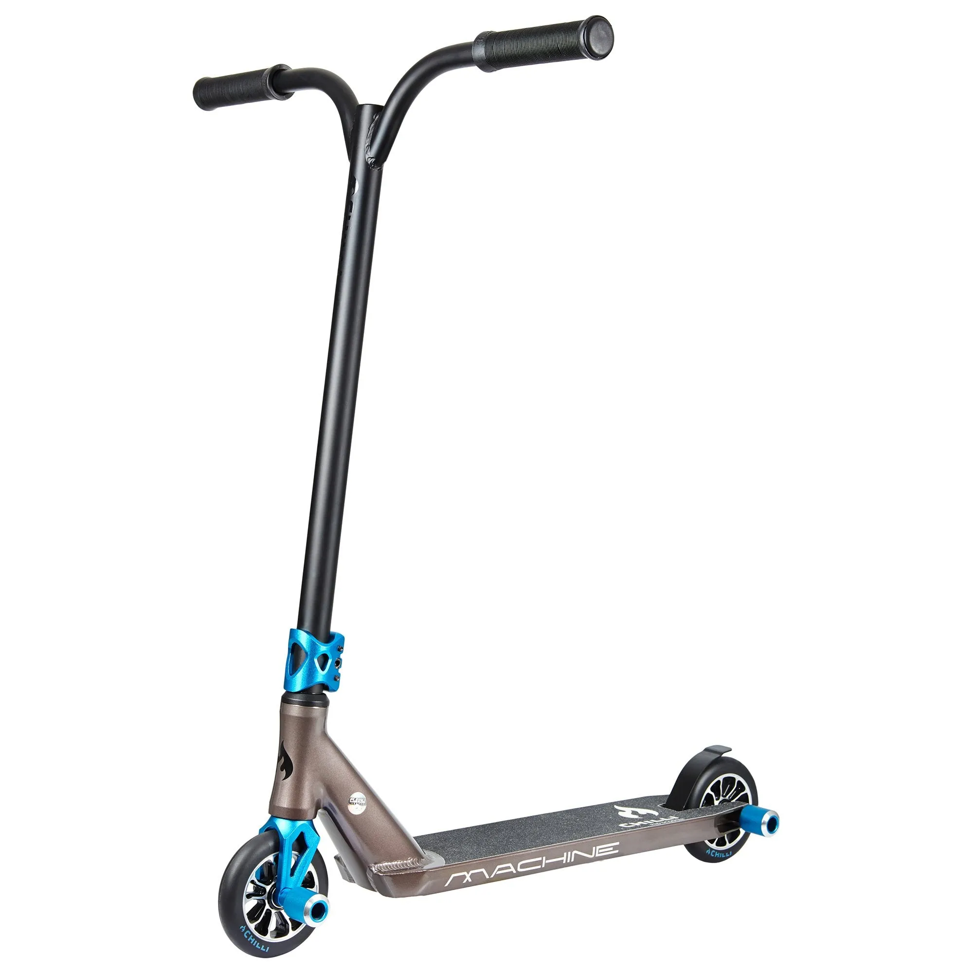 Chilli Pro Scooters Machine Complete Stunt Scooter, Black/Blue