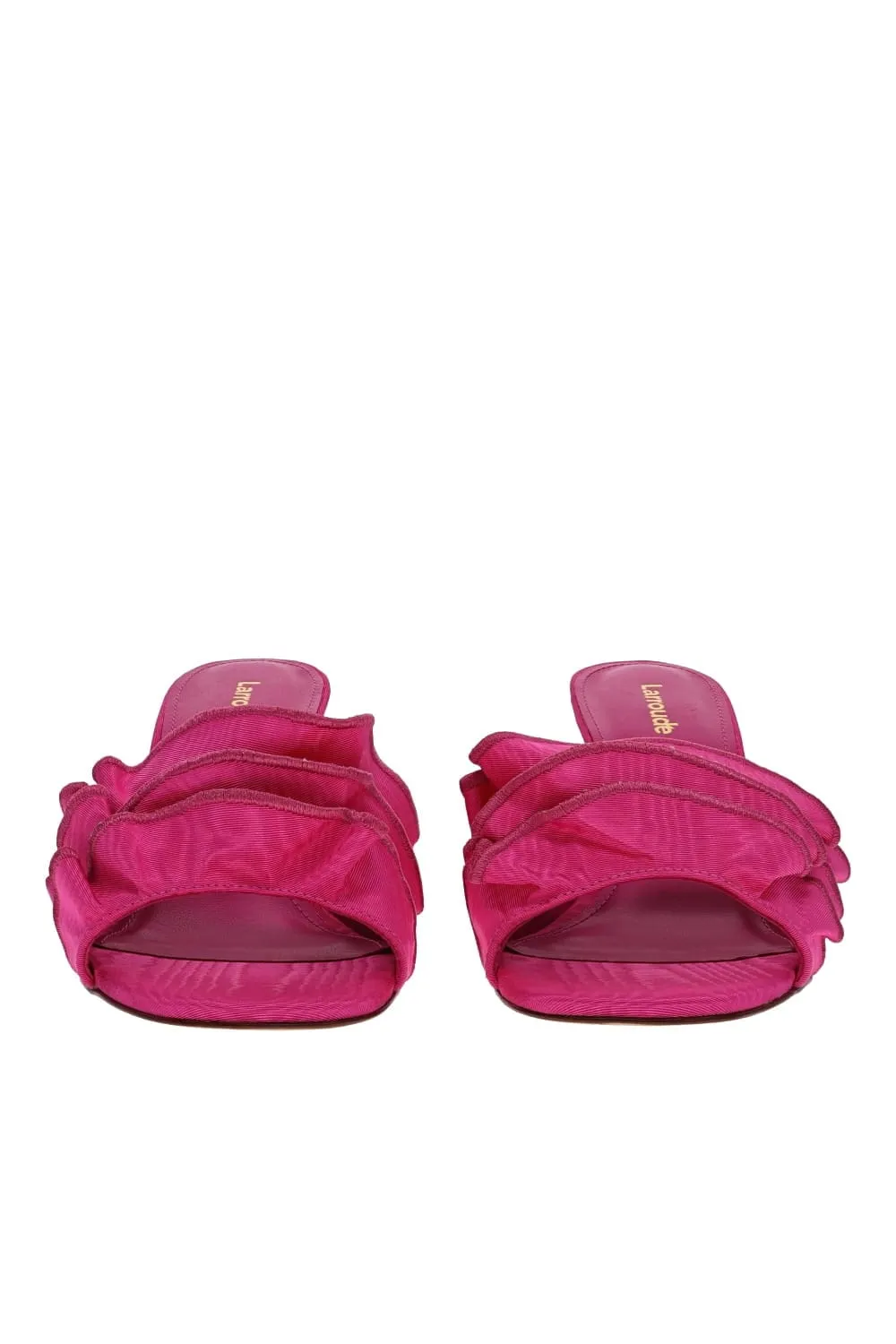 Colette Magenta Ruffled Sandal