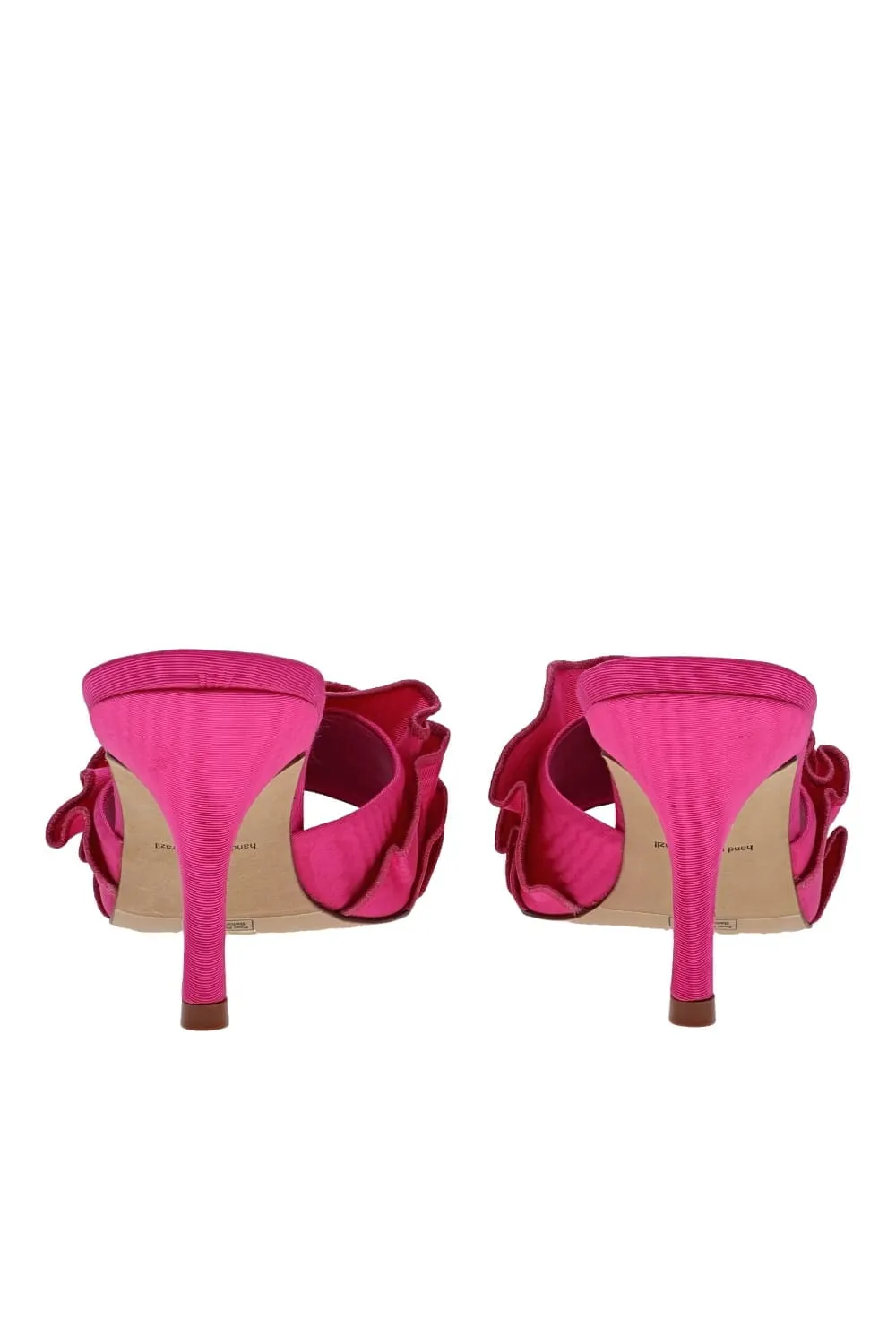 Colette Magenta Ruffled Sandal