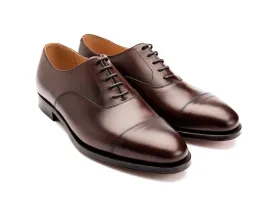 Connaught Dark Brown Burnished Calf