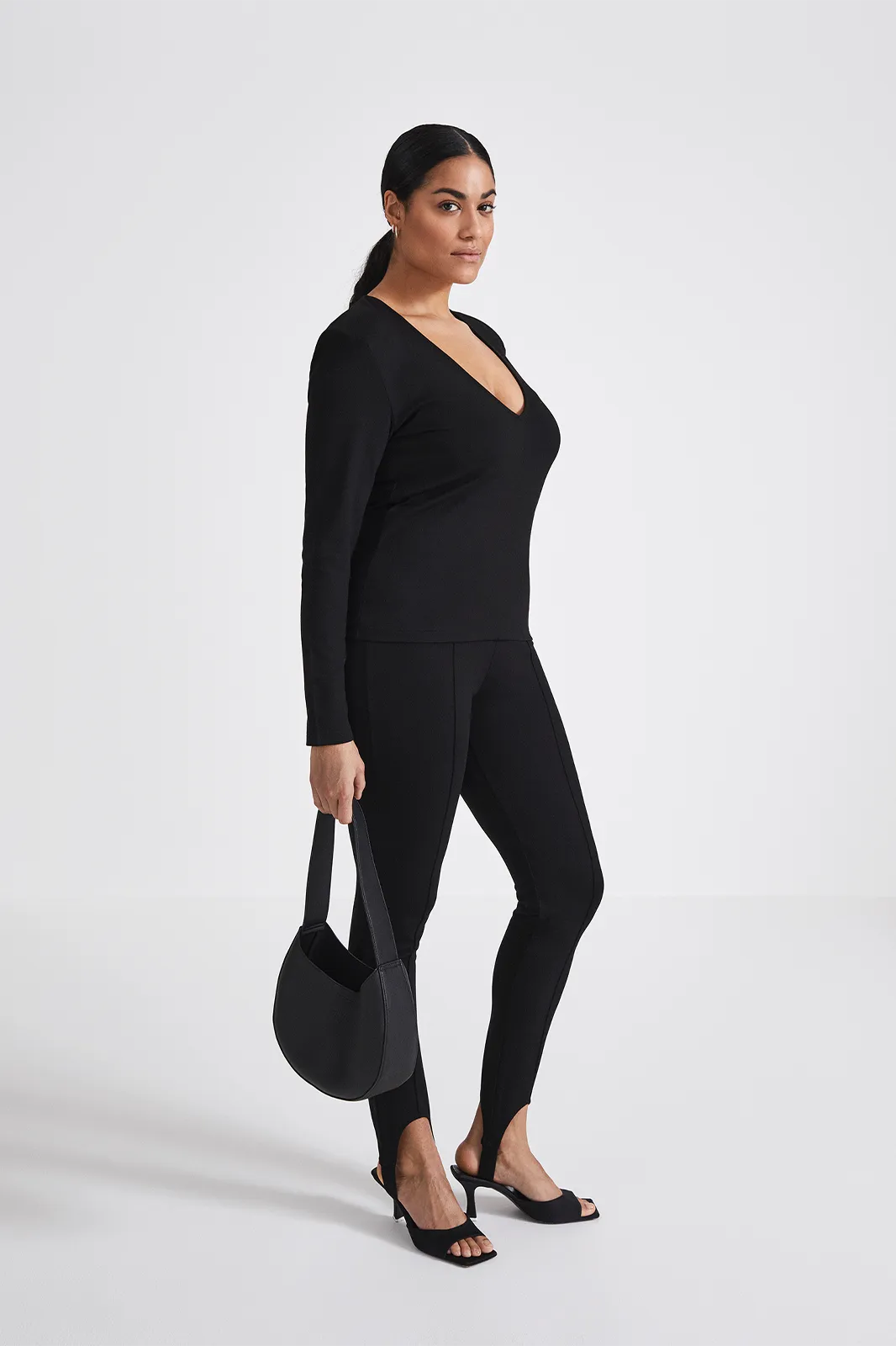 DANAE LEGGINGS - BLACK