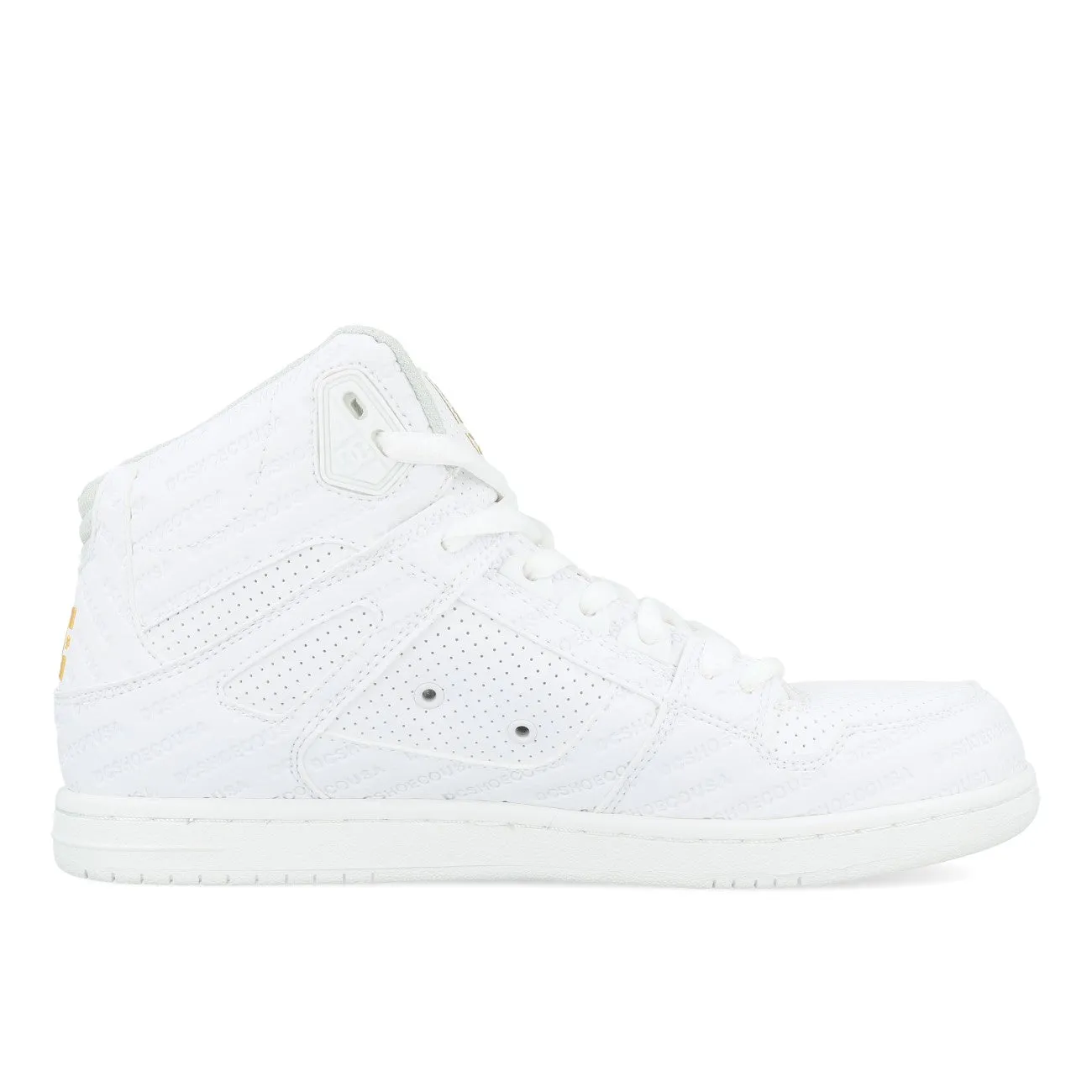 DC Pure High Top SE Herren White Gold