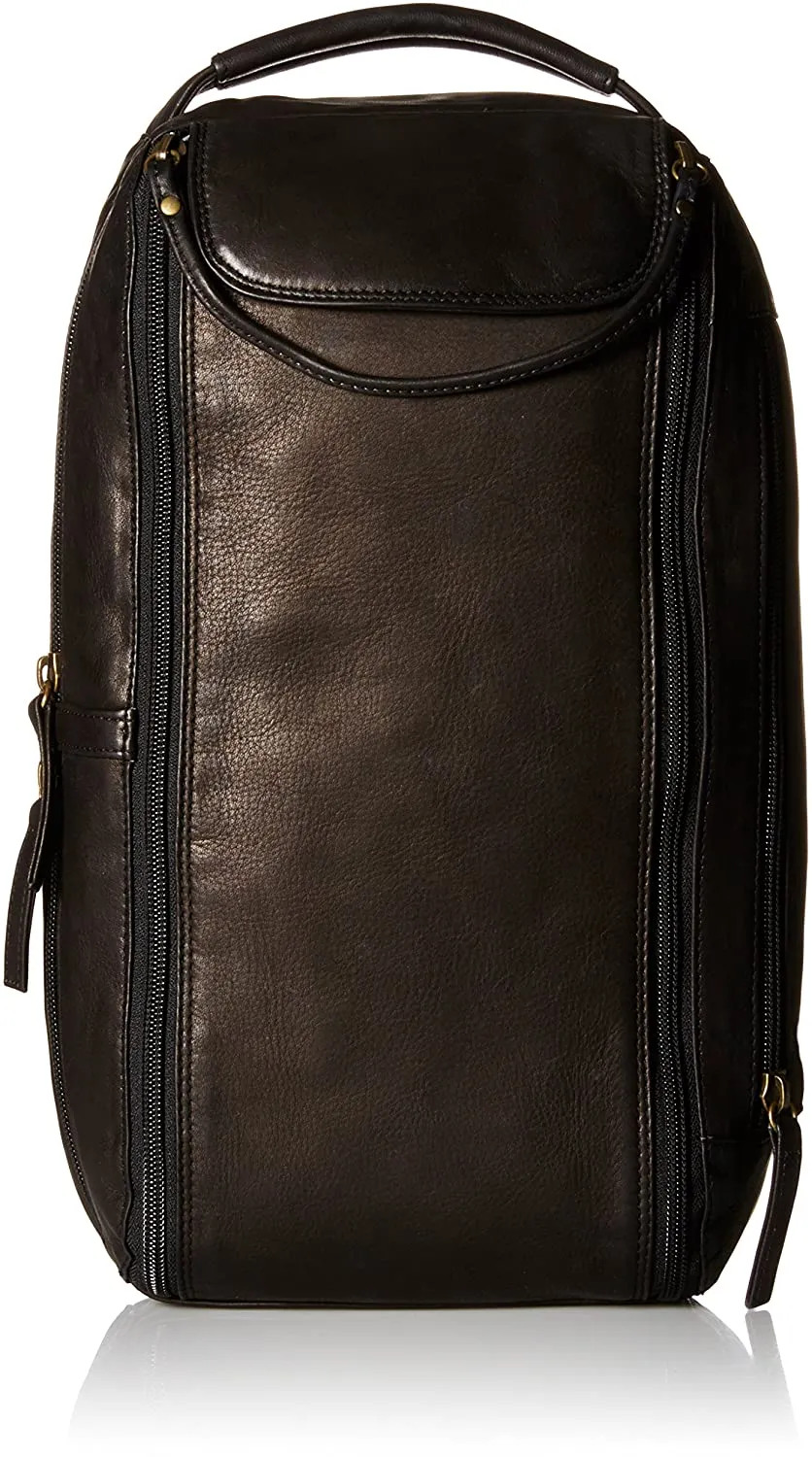 Derek Alexander -TWIN TOP ZIP SHOE BAG