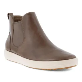 Ecco Soft 7 Chelsea Boot - Taupe