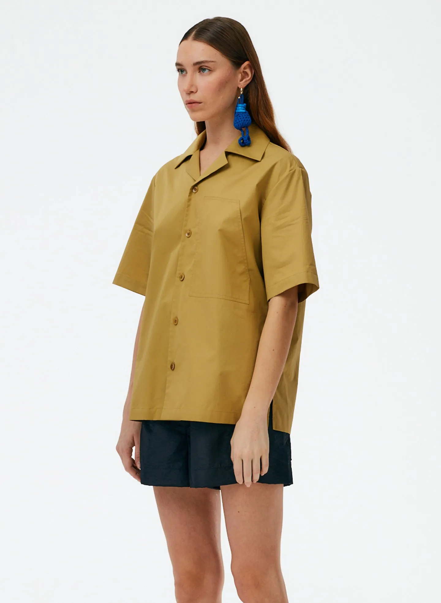 Eco Poplin Camp Shirt