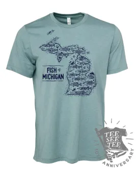 Fish of Michigan™ Unisex T-Shirt | Tee See Tee Exclusive