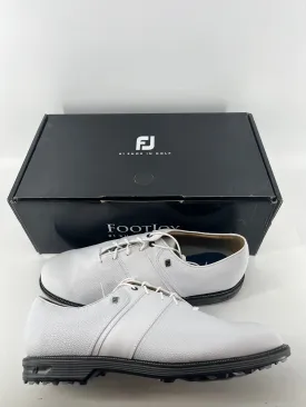 Footjoy Myjoys Premiere Series Packard Spikeless Golf Shoes White 15 Wide