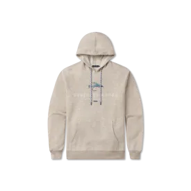 Hecho Heather Hoodie - Fly Outlines