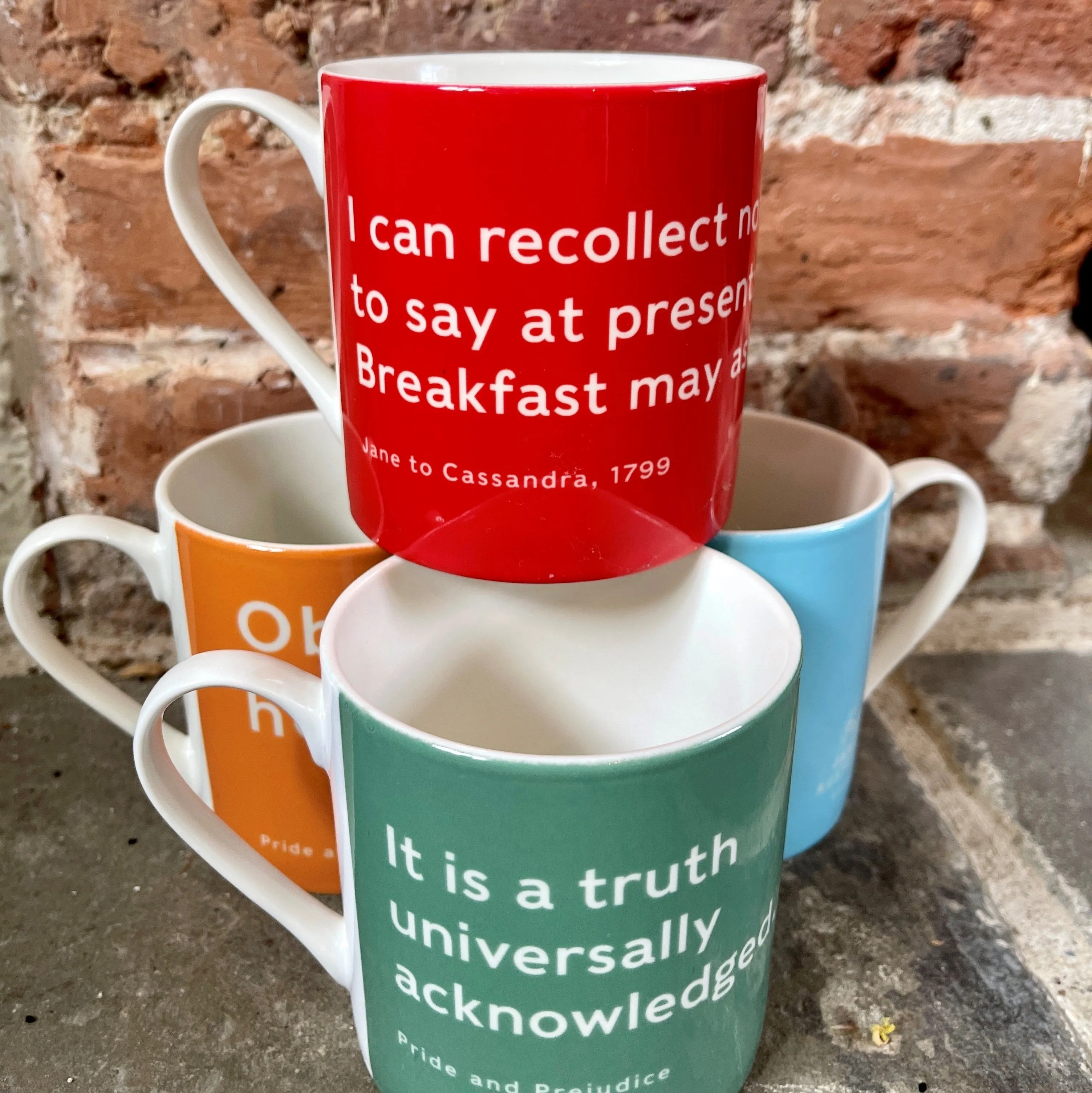 'I can recollect nothing more to say ...' Quote Mug