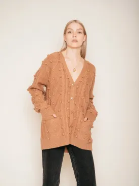 Jackson Rowe Unwind Pom Cardigan | Rose