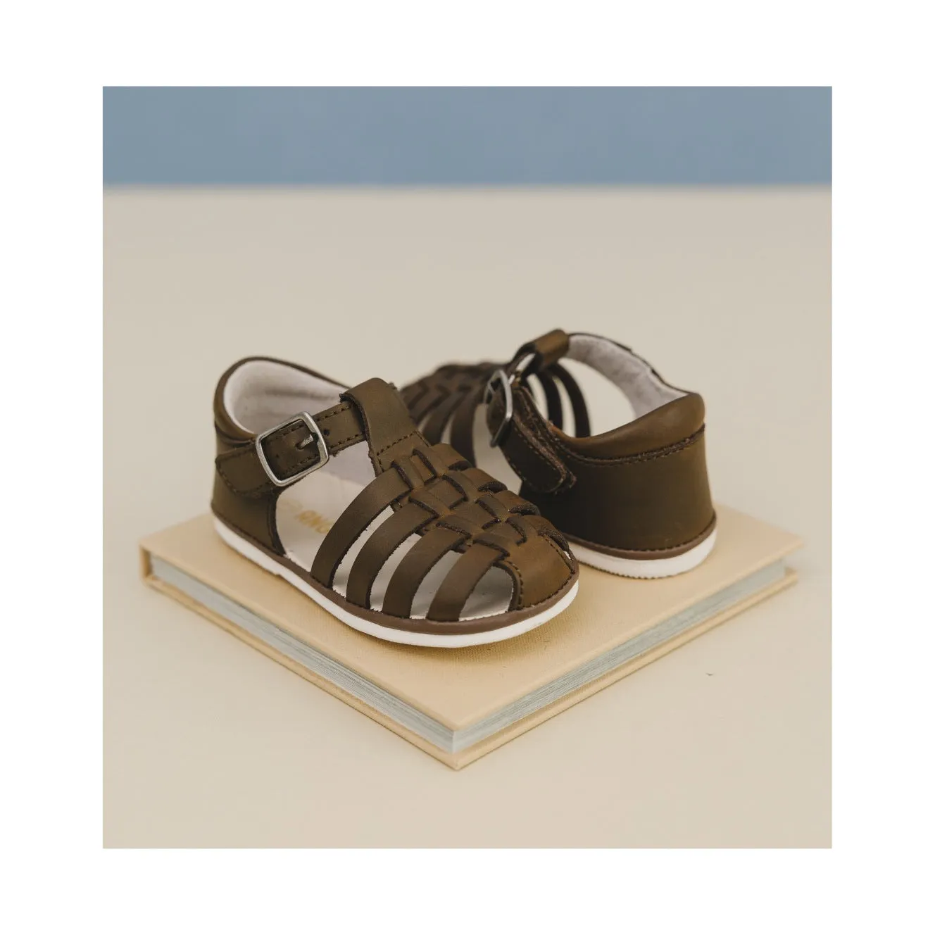 Joshua Leather Fisherman Sandal (Baby)