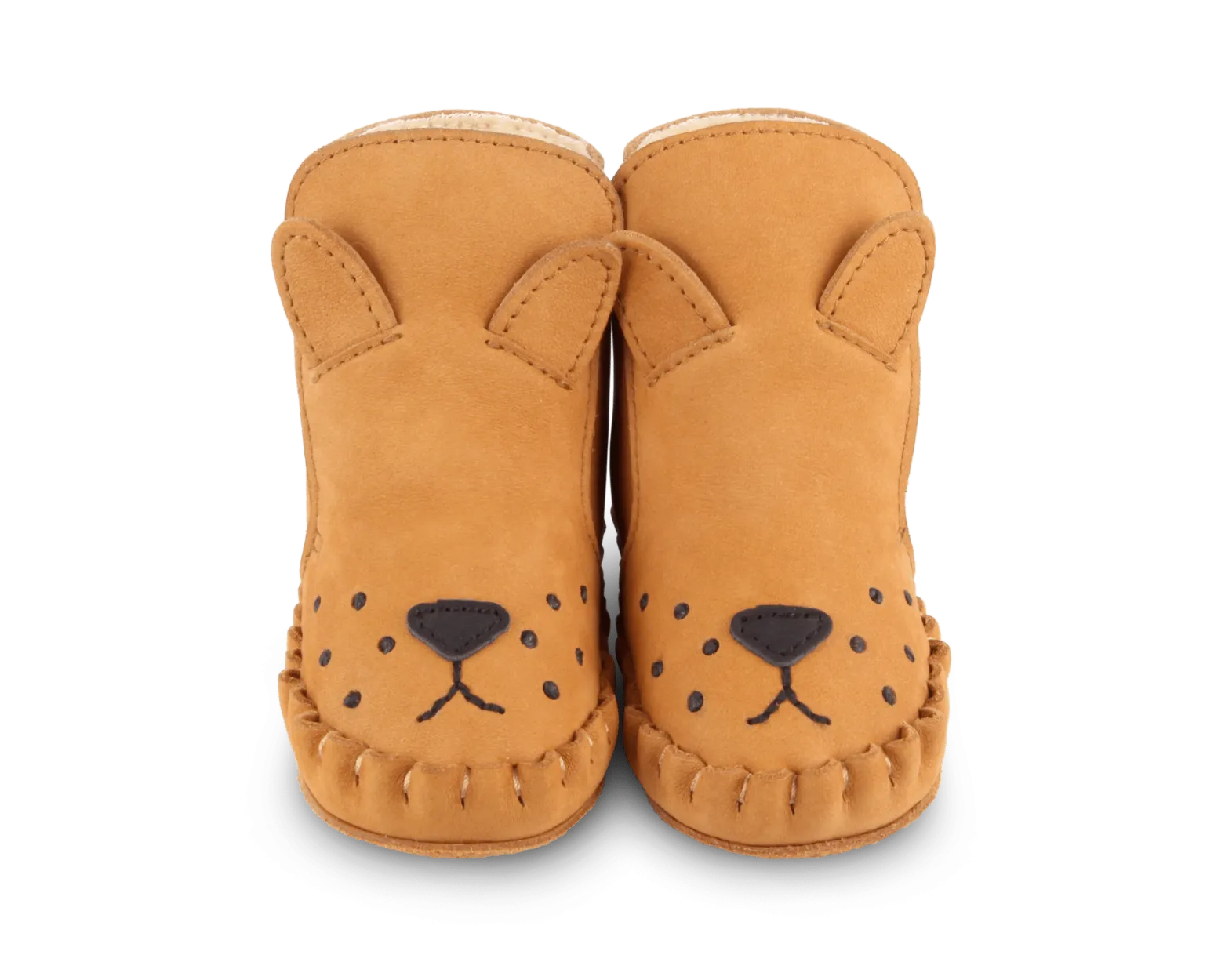 Kapi Classic Booties | Lion | Caramel Nubuck