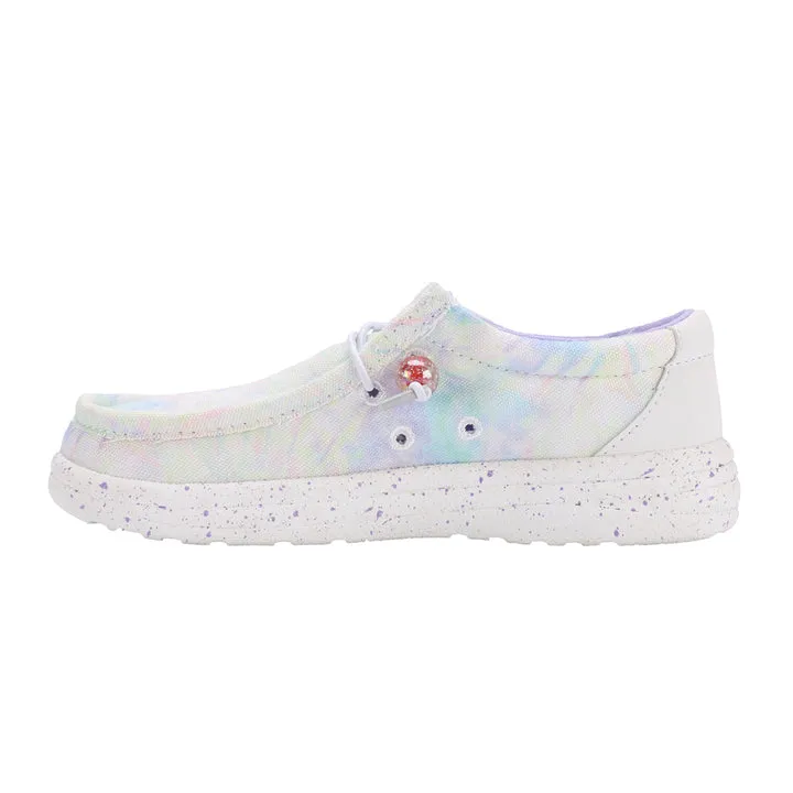 Kid's Paulie Elastic Tie Loafer in Pastel Tie Dye CLOSEOUTS