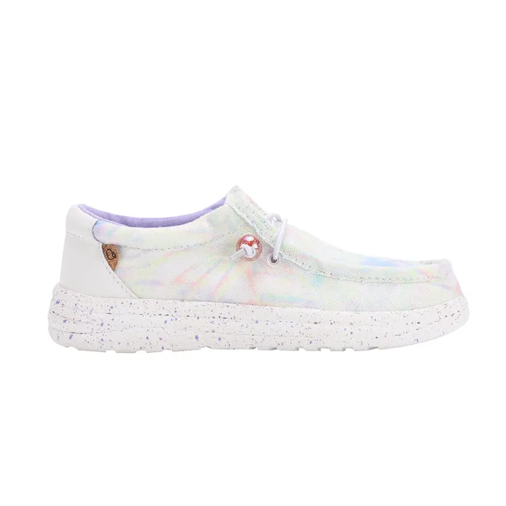 Kid's Paulie Elastic Tie Loafer in Pastel Tie Dye CLOSEOUTS